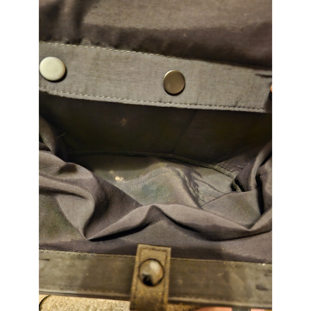 Petunia Pickle Bottom Cross Town Clutch Diaper Floral Grey Orange Glazed Canvas - Picture 5 of 8